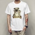 Personality spoof pug men T-shirt - Image 5