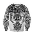 Viking Odin Best Viking Tattoo 3D Hoodies Men/women Hipster Streetwear Outfit - Image 3
