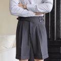 Italian Retro Suit Shorts Men - Image 4