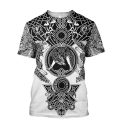 Viking Odin Best Viking Tattoo 3D Hoodies Men/women Hipster Streetwear Outfit - Image 2