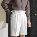 Italian Retro Suit Shorts Men - Image 7
