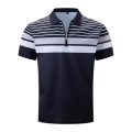 Business Striped Versatile T-shirt Men - Image 2