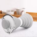 500ML Silicone Water Bottle Cup Foldable Leak Proof Portable Sports Travel Water Bottles For Outdoor Travel Gym Hiking Reuseable Kitchen Gadgets - Image 2