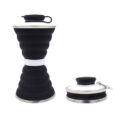 500ML Silicone Water Bottle Cup Foldable Leak Proof Portable Sports Travel Water Bottles For Outdoor Travel Gym Hiking Reuseable Kitchen Gadgets - Image 6