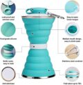 500ML Silicone Water Bottle Cup Foldable Leak Proof Portable Sports Travel Water Bottles For Outdoor Travel Gym Hiking Reuseable Kitchen Gadgets - Image 5