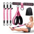 Upgraded Pedal Resistance Bands With Handle Gym Exercise Bands Resistance Woman - Image 5