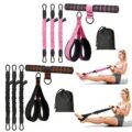 Upgraded Pedal Resistance Bands With Handle Gym Exercise Bands Resistance Woman - Image 6