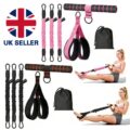 Upgraded Pedal Resistance Bands With Handle Gym Exercise Bands Resistance Woman - Image 4