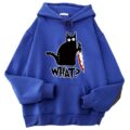 Killer Black Cat Killer Black Cat Surprised Hoodies Male - Image 5
