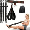 Upgraded Pedal Resistance Bands With Handle Gym Exercise Bands Resistance Woman - Image 7